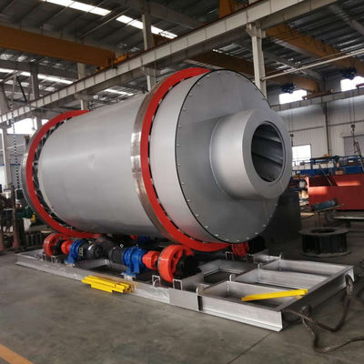 Máquina de secado de arena giratoria para procesamiento de minería con equipo de secado de tambor