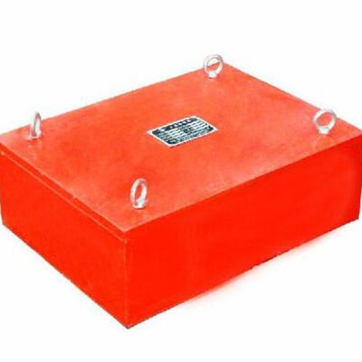 Capacidad de 0,1-35 kg/t/h Separador de hierro magnético permanente de alta rigidez para cinta transportadora