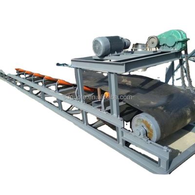 Cinturón transportador para el transporte de rocas y polvo en equipos mineros