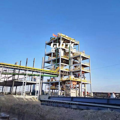 Equipo de limpieza de arena de arcilla de capacidad 0-100tph para planta de lavado de arena de cuarzo de silicio