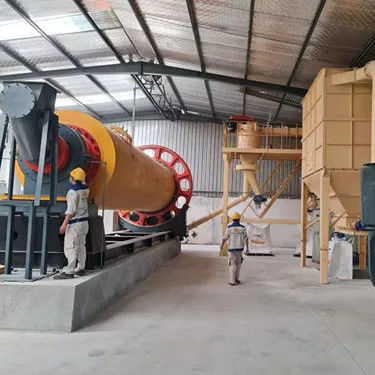 Fácil instalación y mantenimiento del molino de bolas de arena de cuarzo de laboratorio de 5 a 12 m de longitud