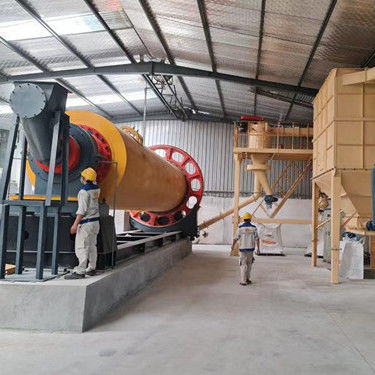 Molino de bolas de cerámica para la fabricación de polvo de cuarzo y de piedra caliza con capacidad t/h de 1 a 50 t/h