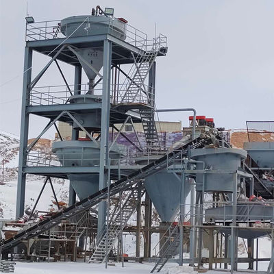 Lavadora de arena de 50tph para la línea de producción de arena de silicio 1 año de garantía