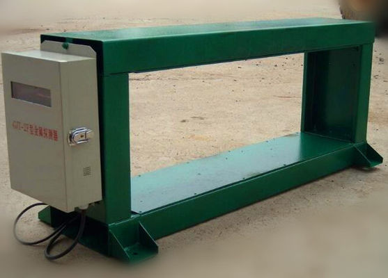 Separación magnética automática de cinta transportadora detector de metales para la industria minera