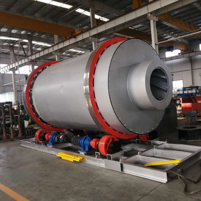 Secador de arena giratorio de 380V de 30 t/h con certificación CE y humedad de salida del 1%
