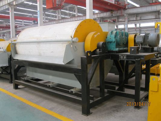 Componentes del núcleo del motor Tambor separador magnético para mineral de hierro a 1-100 t/h Capacidad