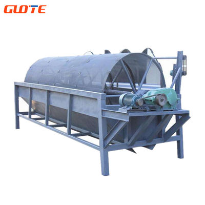 Máquina de tamizado de tambor de tipo de rodillo de acero inoxidable para tamizado de separación de 2200 KG