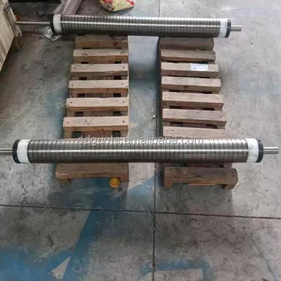 Separación magnética permanente de hierro de extracción de minerales con rodillo accionado por motor