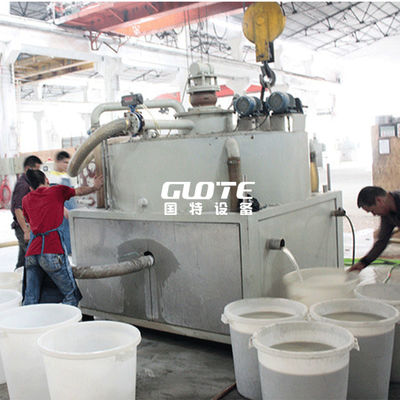 1.3t Intensidad magnética de fondo nominal Equipo de minería electromagnética húmeda de arena de silicio