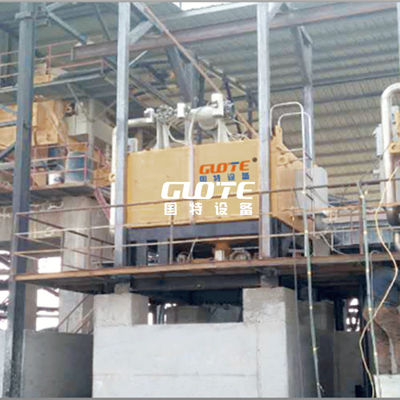 1.3t Intensidad magnética de fondo nominal Equipo de minería electromagnética húmeda de arena de silicio