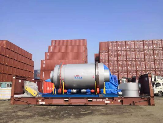Secador rotativo de tambor de arena de silicio de alta temperatura para el procesamiento de minería