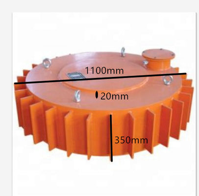 Separador de hierro de cemento de carbón de piedra con una resistencia magnética de 60-72 MT y un voltaje de 220V/380V