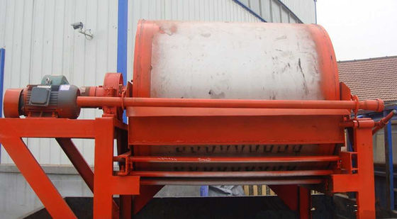 600-1600 mm Largo de rodillo Alta rigidez Separador magnético de minería en seco