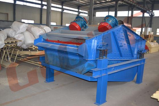 Separador vibratorio industrial para deshidratación y deshidratación de arena Capacidad 3800 KG