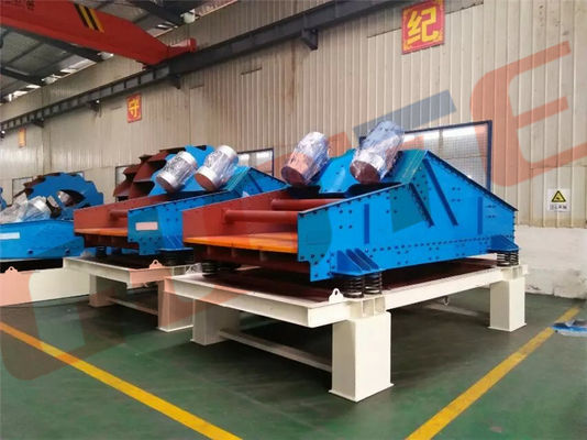 Separador vibratorio industrial para deshidratación y deshidratación de arena Capacidad 3800 KG