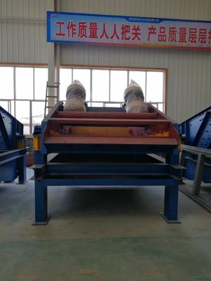 Separador vibratorio industrial para deshidratación y deshidratación de arena Capacidad 3800 KG