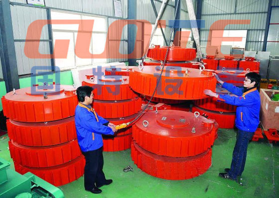 Ubicación del servicio local Ninguno Cinturón transportador seco suspendido Separador de hierro electromagnético