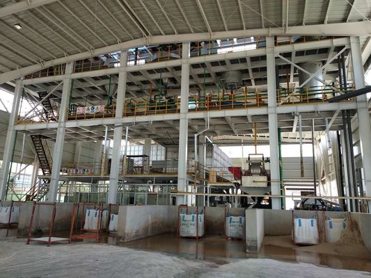 Máquina de lavado de arena de silicio de baja capacidad de hierro con uno de los componentes principales