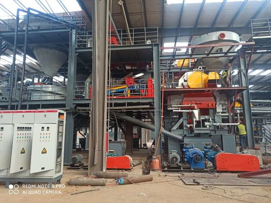 Máquina de lavado de arena de silicio de baja capacidad de hierro con uno de los componentes principales