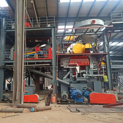 Máquina de procesamiento de arena de silicio para la producción de materiales de grado vidrio