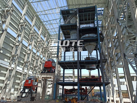 Planta de procesamiento de arena de silicio de 100TPH para máquina de arena de fracturación de petróleo en minería energética