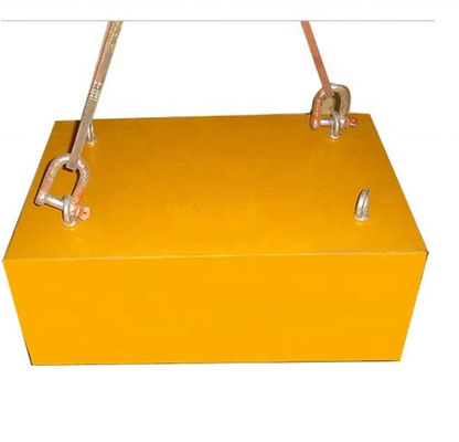 600*450*280mm Dimensión L*W*H Magnético permanente separador magnético colgante para cinta transportadora
