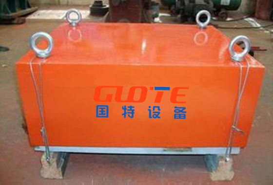 600*450*280mm Dimensión L*W*H Magnético permanente separador magnético colgante para cinta transportadora