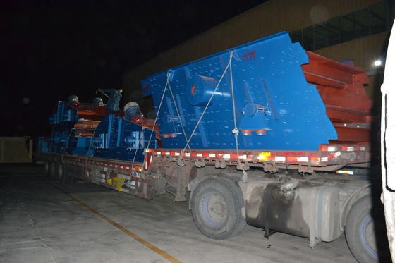 Máquina de pantalla oscilante con certificación ISO9001 para la vibración del tamiz de piedra