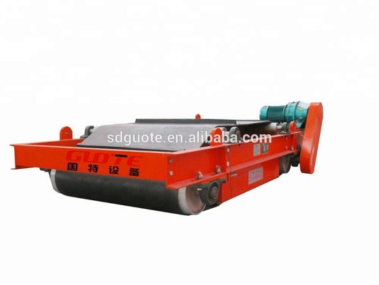Máquina de separación magnética autolimpiante con velocidad de banda de 4,5 m/s y capacidad de 750 kg