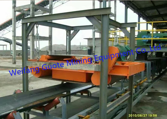 0.1-35 kg Separador de hierro de banda ancha Cinturón de autolimpieza Separador magnético para RCYD