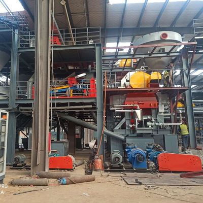 Video Inspección de salida Provisto de la máquina de lavado de arena de río con separador magnético
