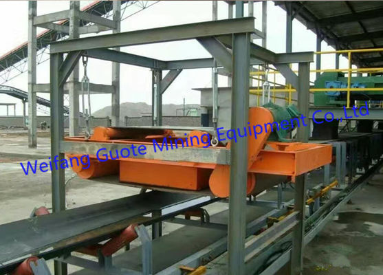 500-2000mm Ancho N52 Separador de hierro magnético permanente Cinturón transportador Separador magnético