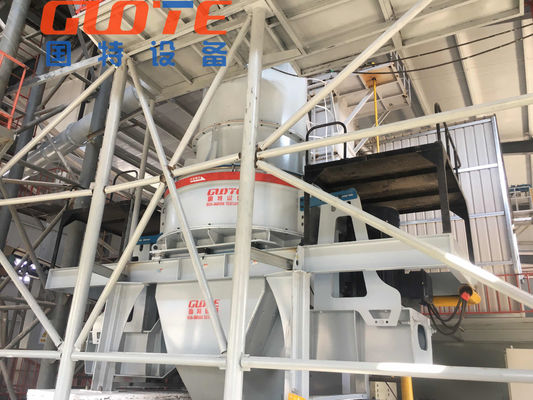 Máquina de fabricación de arena de cuarzo de velocidad variable para planta de fabricación de arena artificial de gran capacidad