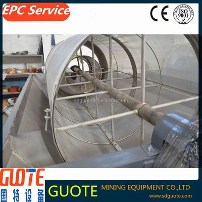 Ventilación 220/380v Compost Trommel Screen para la separación de arena y grava
