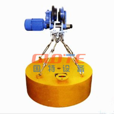 Separador electromagnético de cinturón transversal de limpieza automática para la separación de hierro