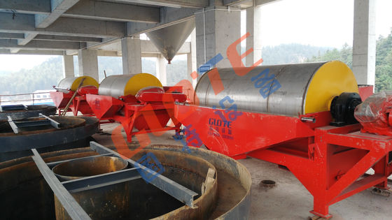Separador magnético de tambor húmedo de alta intensidad para la separación de arena de hierro y mineral de hematita