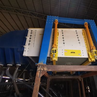 Nivel de ruido más bajo de operación Vibrator eléctrico pantalla de doble piso para arena de silicio Frac