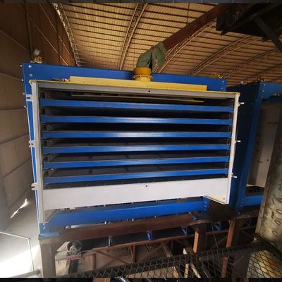 Pantalla de vibración cuadrada de doble piso de alta capacidad para una producción de 10-20 t/h