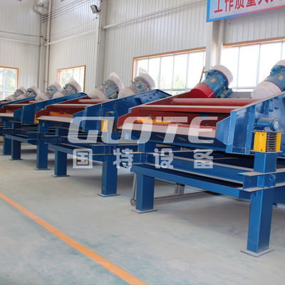 Separador de vibración de arena con motor de vibración vertical para máquinas mineras 3800 KG