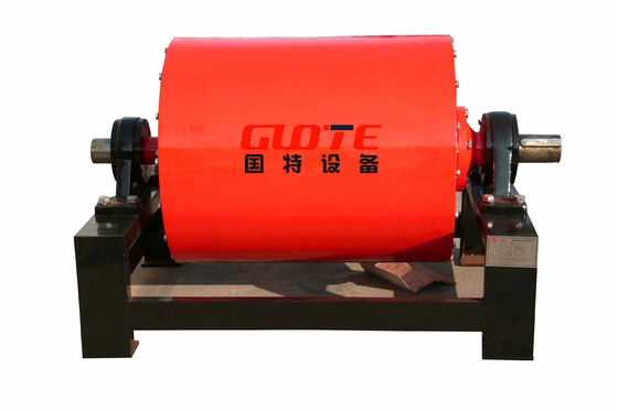 Separador de minerales de cilindro de imán permanente automático de minería de mineral con bajo mantenimiento