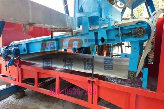 Video de salida-inspección proporcionado separador mineral húmedo con separador magnético de sílice