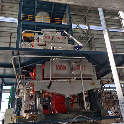 Minería de energía Campo magnético alto Proceso de beneficiamiento de arena de silicio Separador magnético
