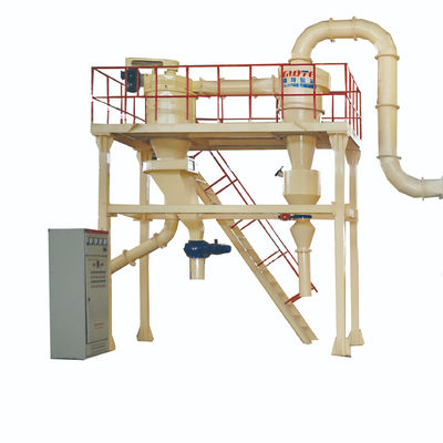 Clasificador de aire de acero inoxidable para arena de silicio en polvo 325-1250 malla 100-380 r/min