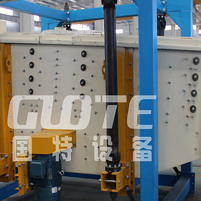 Máquina de tamizado de pantalla de tamizado industrial de oscilación lineal para 2000 KG