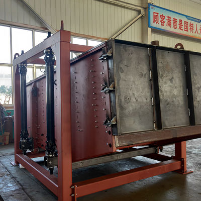 1-50tph Capacidad Máquinas de minería de mineral Separador de vibración de arena para separación precisa