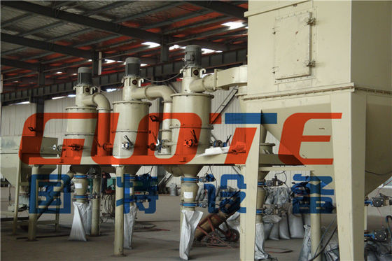 Clasificador de aire de polvo seco industrial motorizado Distribuidores de aire de ciclones Separador