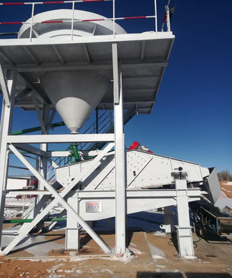Equipo de proceso de arena de silicio para la máquina de lavado de arena de vidrio flotante Frac