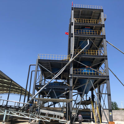 Planta de minería y procesamiento de arena de silicio de cuarzo con sistema de lavado de arena de silicio puro