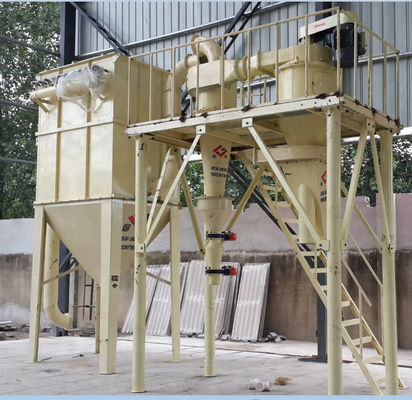 Clasificador de aire de acero de varias ruedas de 2750 kg para polvo fino en el sistema de procesamiento de minerales