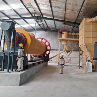 Máquina de molino de bolas de cerámica de cuarzo de rectificación ultrafina para la línea de producción de polvo de cuarzo